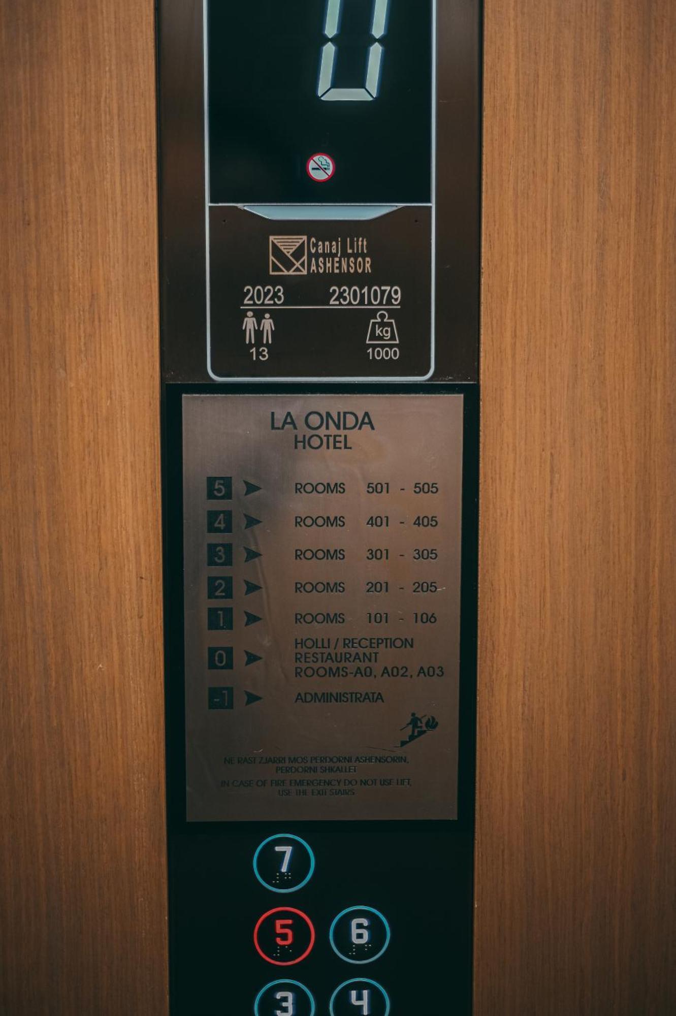 La Onda Hotel Durrës Extérieur photo